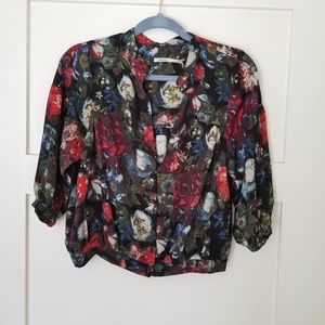 Kimchi Floral Button Down UO